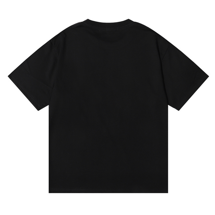 Luxuriöses Amiri M.A Bar T-Shirt Herren Baumwolle Designer Streetwear Schwarz