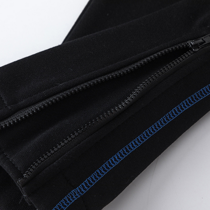 Trapstar Irongate Arch Chenille Trainingsanzug Schwarz-Blau für Herren