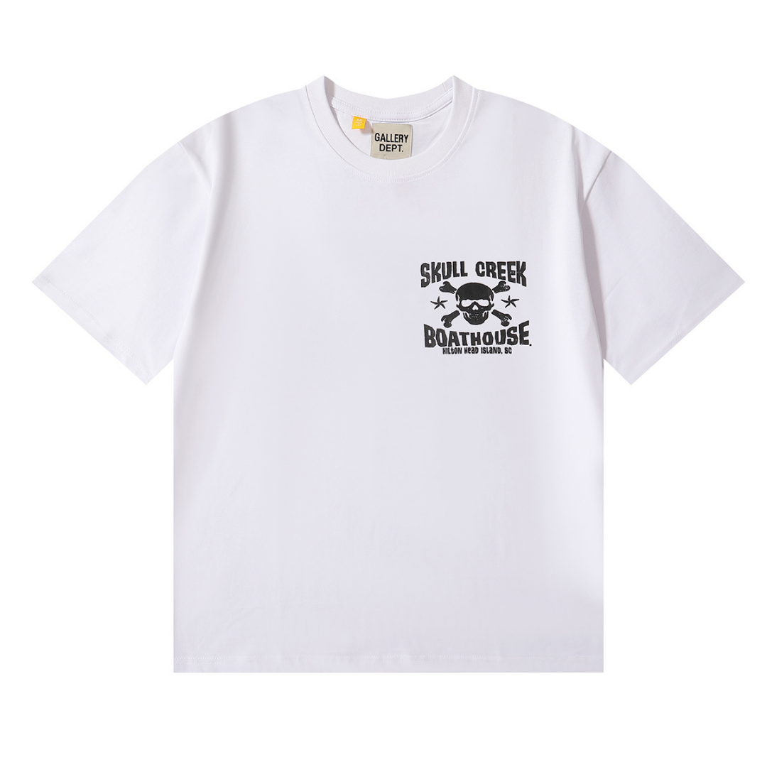Gallery Dept. Künstlerisches Oversized T-Shirt – Handgefertigtes Streetwear-Statement Design