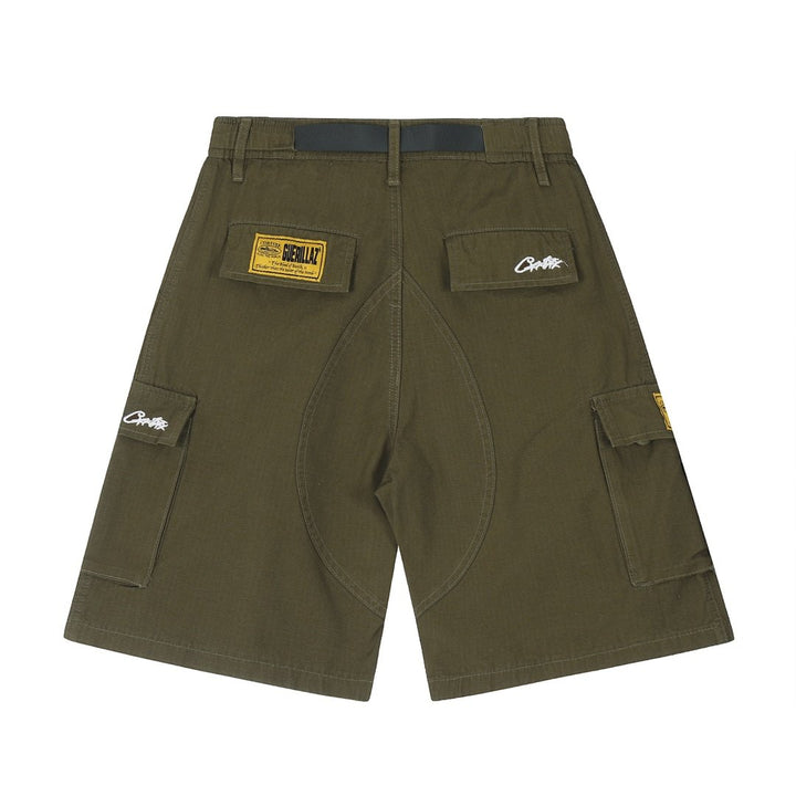 Corteiz Grüne Cargo Shorts: Stylish, Bequem & Funktionell für Streetwear-Looks