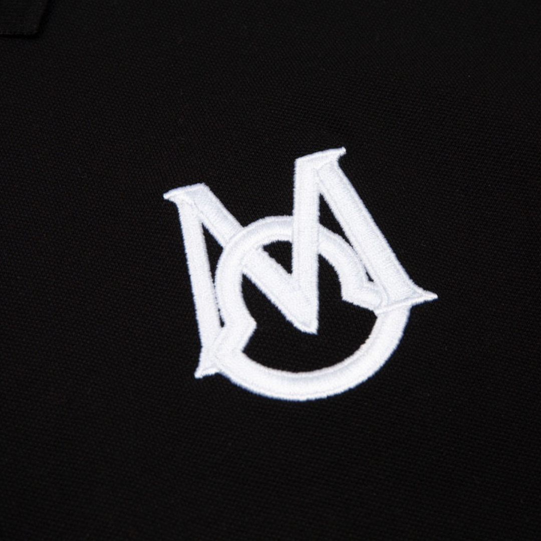 Moncler Luxus Herren Polo Kurzarm Baumwolle mit Logo – Eleganter Freizeit-Look