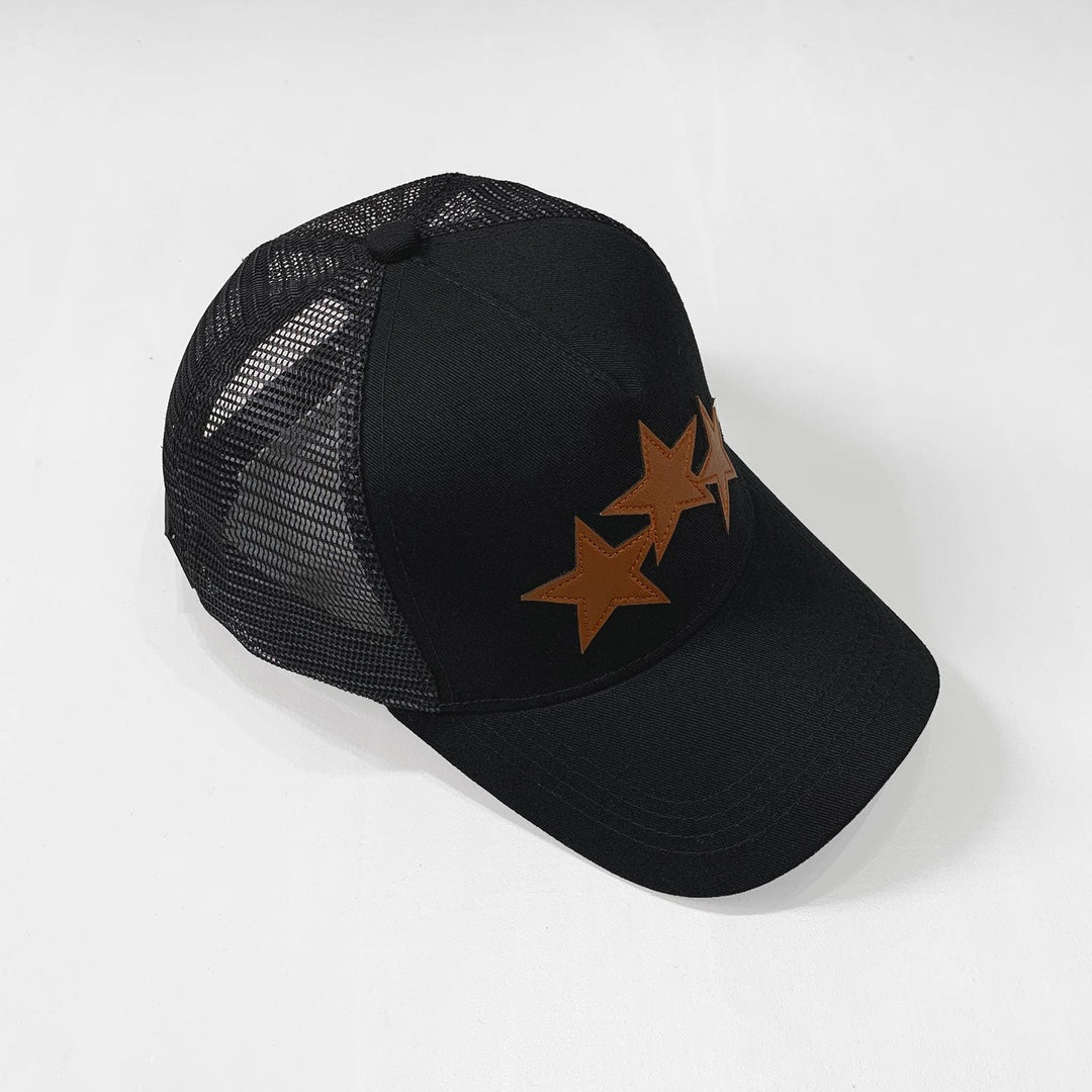 Amiri Kappe Schwarz Braun Luxus Streetstyle Rock Roll Designer Baseballmütze