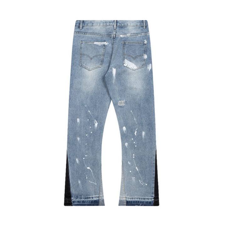 Gallery Dept. Künstlerische Handbemalte Denim Jeans – Einzigartiger Streetwear Look