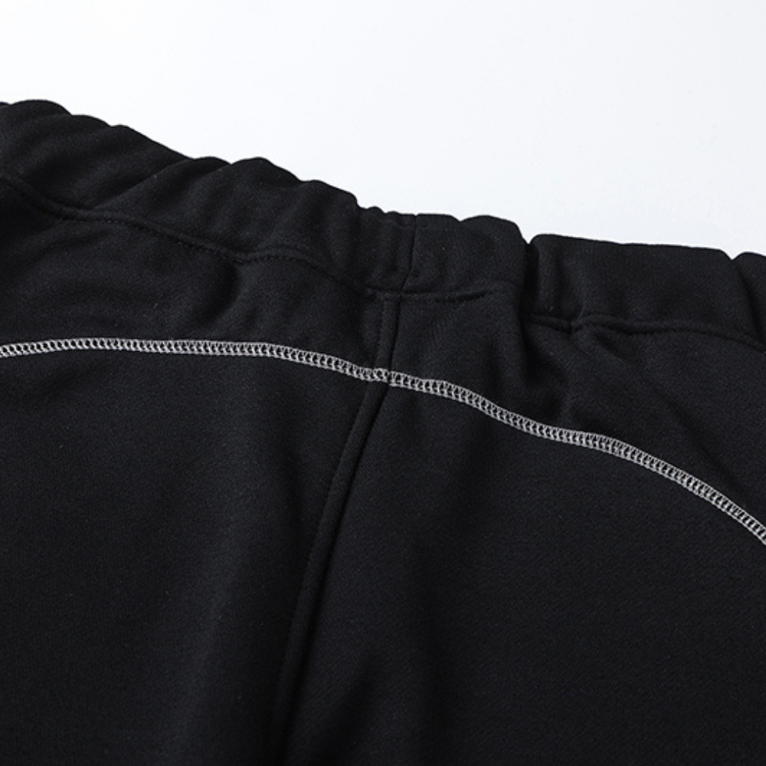 Trapstar Irongate Arch Chenille Trainingsanzug Schwarz Rot Luxuriöser Streetwear