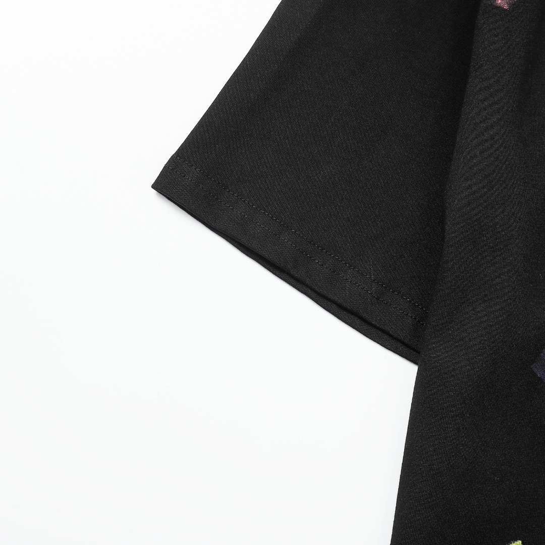 LNVN x Gallery Dept. Handbemaltes Streetwear T-Shirt: Künstlerisches Oversize Design aus Baumwolle