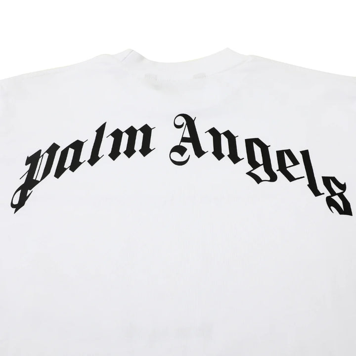Palm Angels Bären-T-Shirt Hochwertiger Baumwoll-Streetwear-Print Modernes Luxus-Design