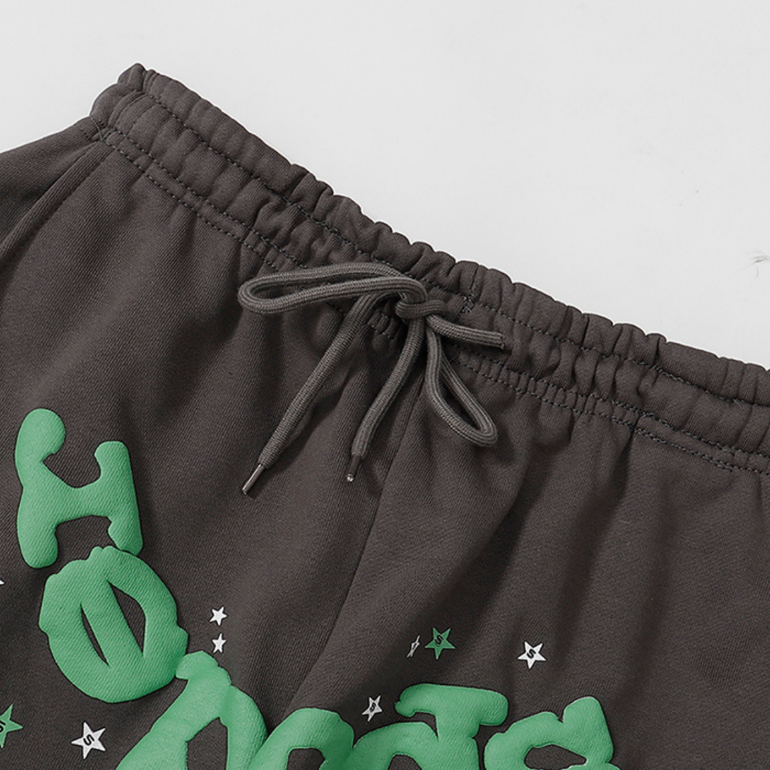 SP5DER Gemütlicher Trainingsanzug: Stylischer Hoodie & Komfortable Hose Streetwear Look