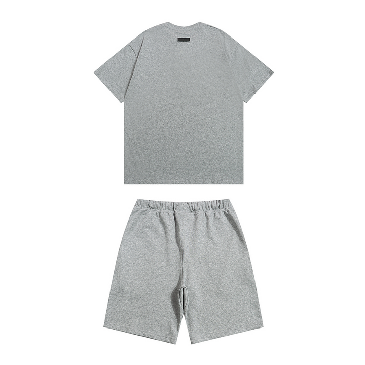 Essentials Fear of God Minimalistisches Kurzarm-Set: Bequeme Streetwear für Herren