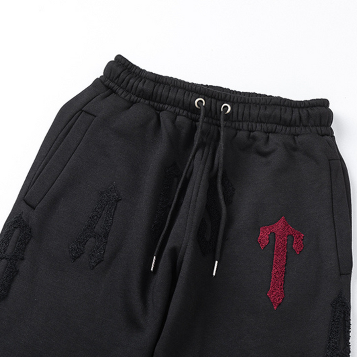 Exklusiver Trapstar Gradient Rot Secret Trainingsanzug – Stilvoller Streetwear-Look für Ihn