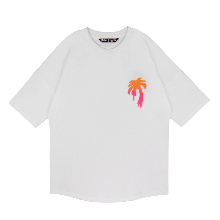 Palm Angels Designer Baum T-Shirt - Luxuriöses Streetwear Kurzarmshirt für Herren