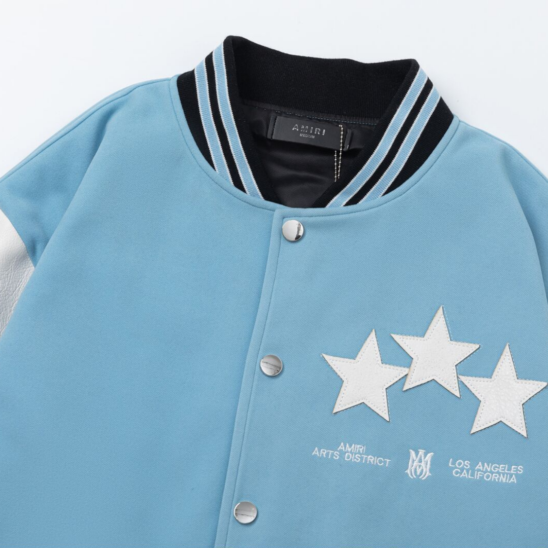 Amiri Allstar Luxuriöse Rock'n'Roll Jacke: Exklusiver Street Style Blazer