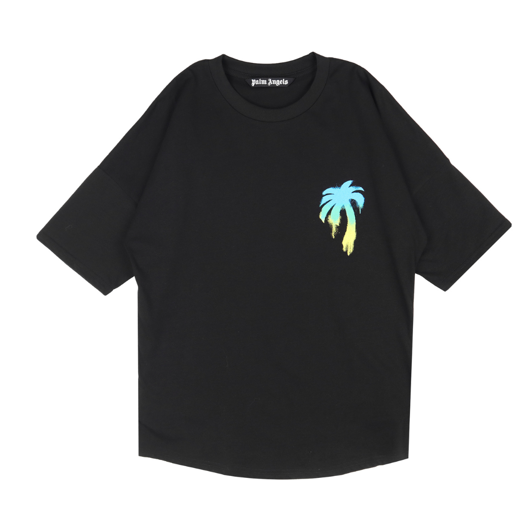 Palm Angels Luxus Baum T-Shirt – Ikonischer Streetwear-Style für Trendsetter