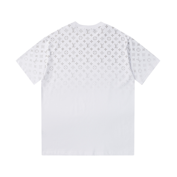 Luxuriöses Louis Vuitton Herren T-Shirt – Ikonisches Monogramm-Design Baumwolle