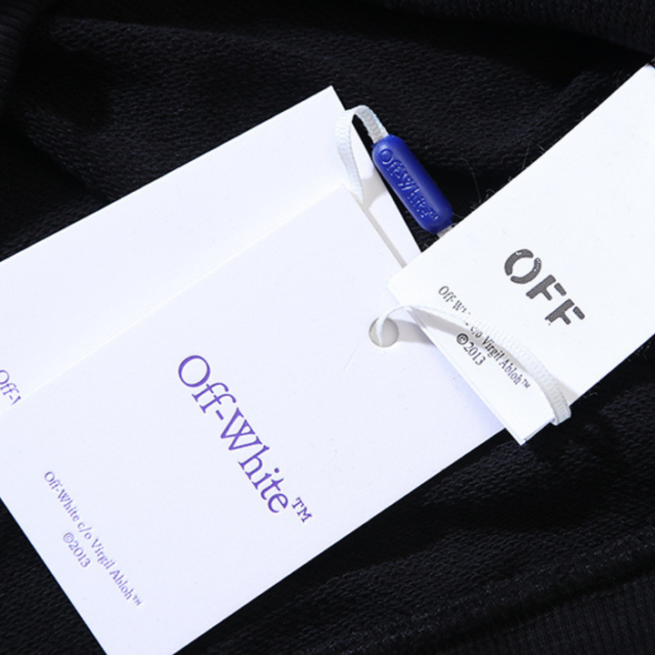 Off-White Monogramm Streetwear Hoodie – Luxus Baumwolle für Ultimative Stil & Komfort