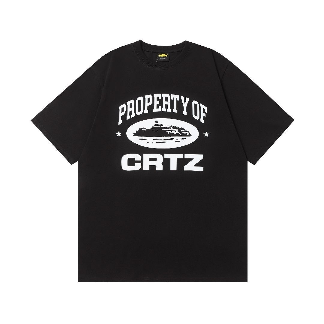 Corteiz Premium Logo T-Shirt Urban Streetwear Design Hochwertige Baumwolle Unisex