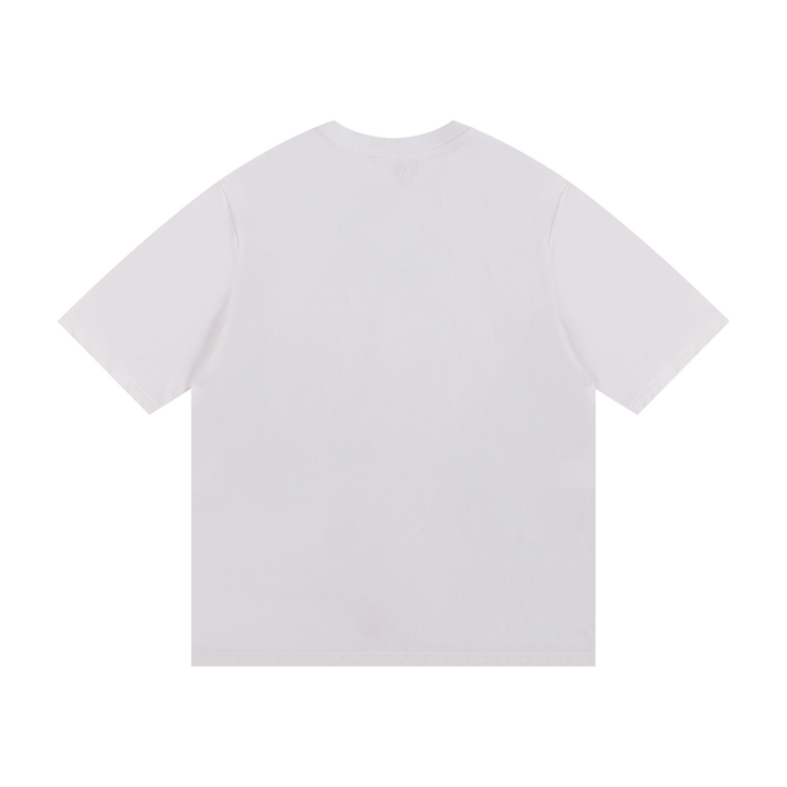 AMI Paris Unisex Designer T-Shirt – Hochwertige Baumwolle mit Herz-Logo