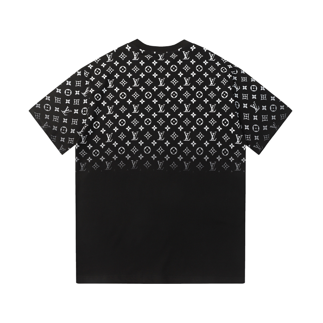 Luxuriöses Louis Vuitton Baumwoll-T-Shirt – Exklusives Design für Stilbewusste