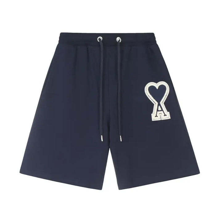 AMI Paris Herren Shorts Elegante Baumwolle Freizeit Bermuda Kurze Hose Sommer