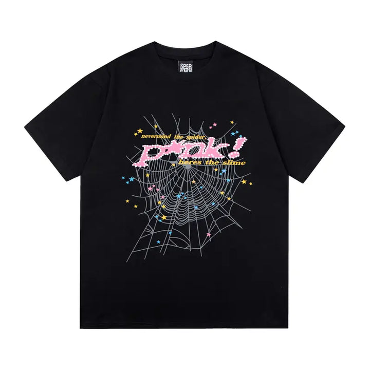 Stylisches SP5DER T-Shirt Hochwertige Baumwolle Bequemer Streetwear Look Unisex