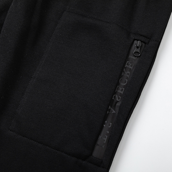 Trapstar Decoded 2.0 Kapuzen-Trainingsanzug Dreifach Schwarz – Stilvoller Streetwear Freizeitanzug