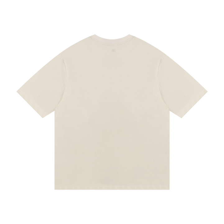 AMI Paris Baumwoll T-Shirt Herren: Stilvoll, Bequem, Herzlogo Design, Zeitlos Elegant