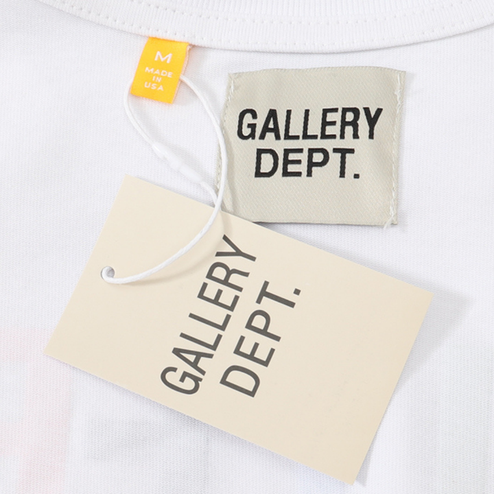 Gallery Dept. Künstlerisches Oversize T-Shirt – Handbemalt, Einzigartiger Streetwear-Look