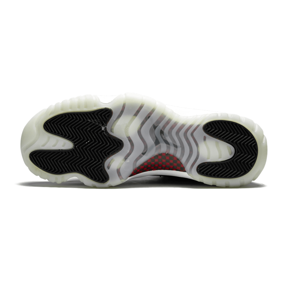 Air Jordan 11 Retro '72-10' Luxus-Sneaker: Legendärer Basketballschuh Schwarz Rot