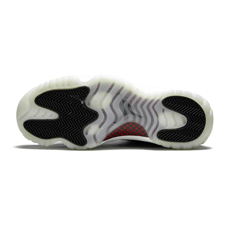 Air Jordan 11 Retro '72-10' Luxus-Sneaker: Legendärer Basketballschuh Schwarz Rot