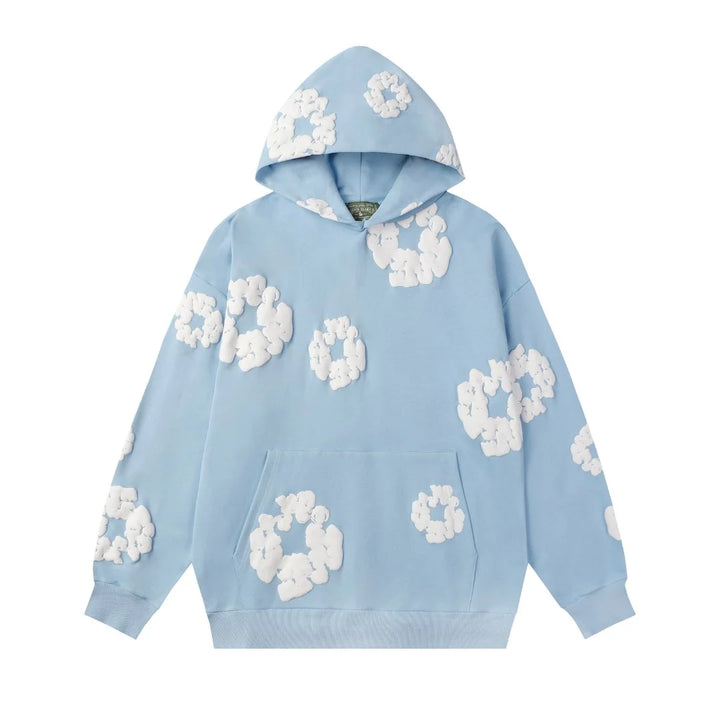 Luxuriöser Denim Tears Babyblauer Trainingsanzug – Stilvoller Komfort für Ihn