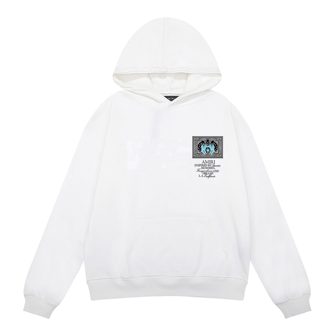 Amiri Bandana Luxus Hoodie Kapuzenpullover Stylisch Hochwertig Design Streetwear Schwarz