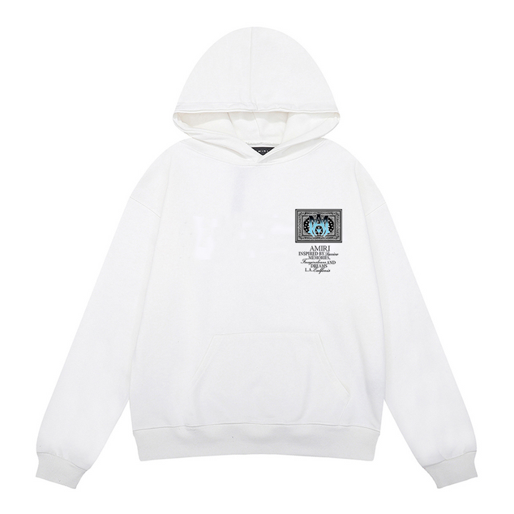 Amiri Bandana Luxus Hoodie Kapuzenpullover Stylisch Hochwertig Design Streetwear Schwarz