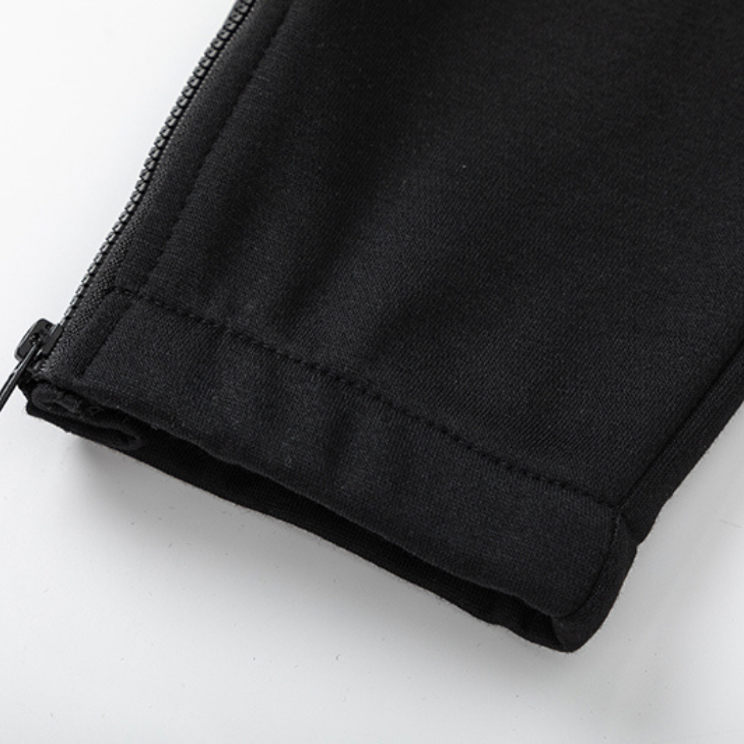Trapstar Decoded 2.0 Kapuzen-Trainingsanzug Dreifach Schwarz – Stilvoller Streetwear Freizeitanzug