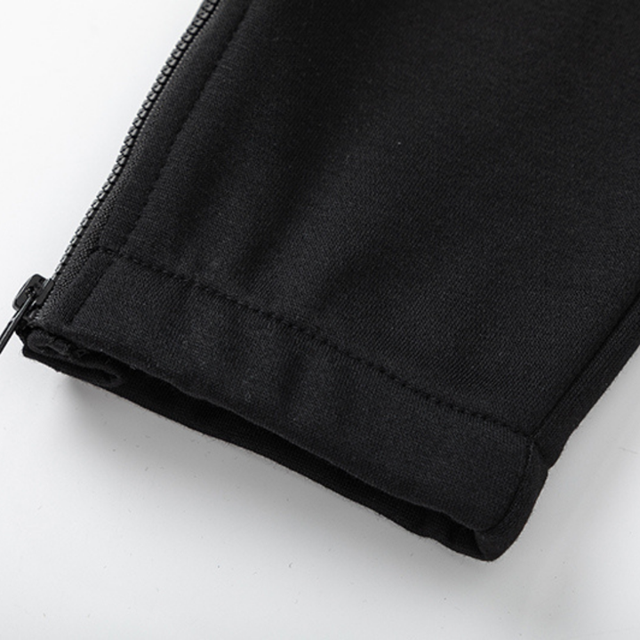 Trapstar Decoded 2.0 Kapuzen-Trainingsanzug Dreifach Schwarz – Stilvoller Streetwear Freizeitanzug