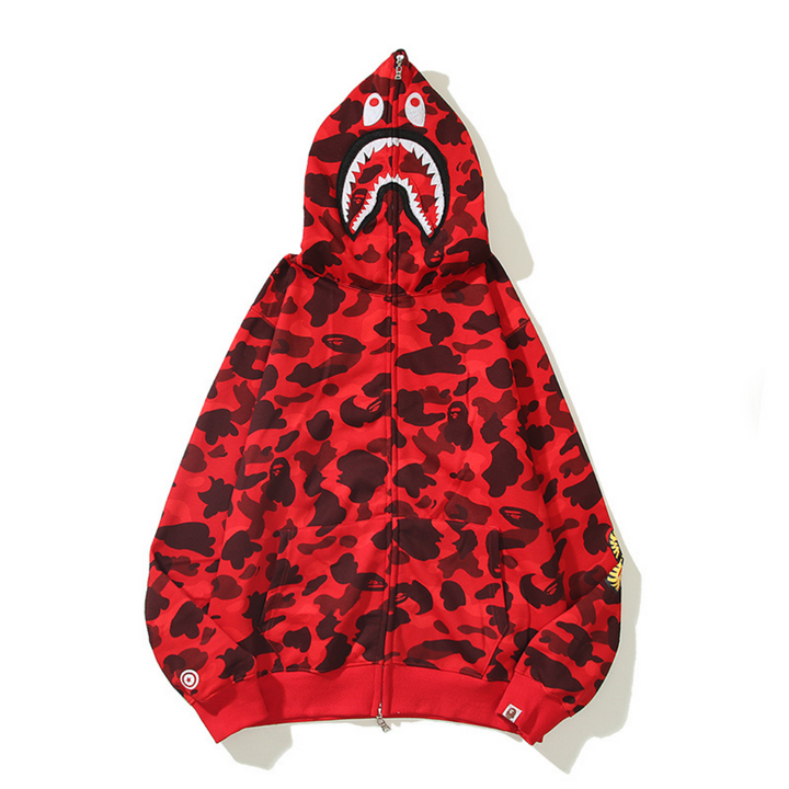 Exklusives BAPE Streetwear Set: Komfortabler Hoodie und Shorts für ultimativen Style