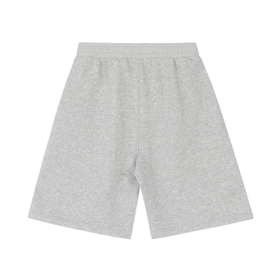 Luxuriöse AMI Paris Ami de Cœur Logo Baumwollshorts – Bequemer Pariser Stil