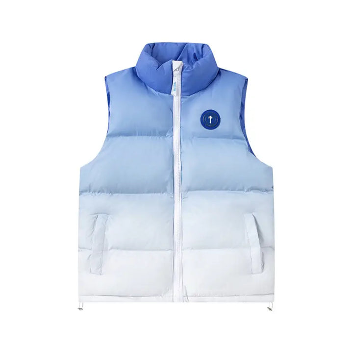 Trapstar Irongate Gradient Blau 2.0 Weste – Stylische Streetwear für deinen Layering-Look
