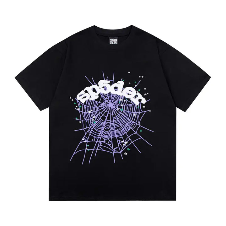 SP5DER Stylisches Baumwoll-T-Shirt für Herren – Bequemer Streetwear-Look
