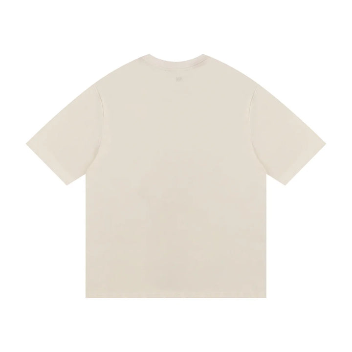 AMI Paris Herz-Logo Baumwoll-T-Shirt Unisex – Zeitlos Elegant & Komfortabel