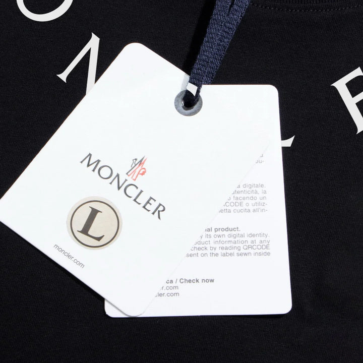 Moncler Designer T-Shirt für Herren – Premium Baumwolle, Monogramm Logo, Kurzarm