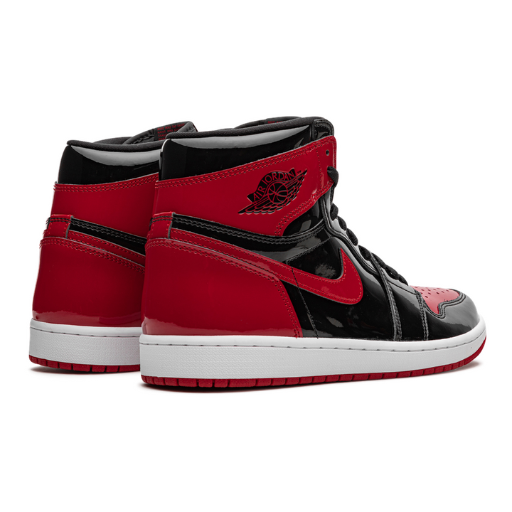 Air Jordan 1 Retro High OG 'Patent Bred': Glänzender Klassiker in Rot-Schwarz