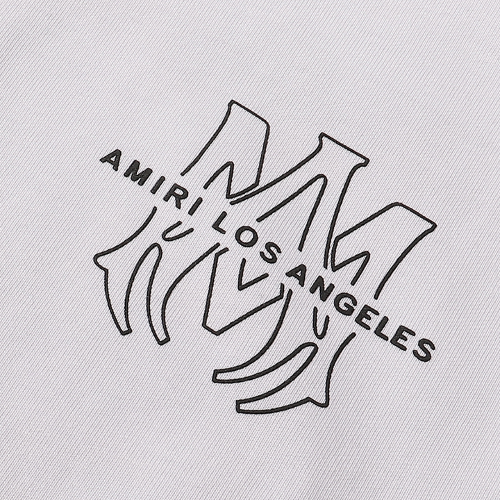 Amiri Luxus T-Shirt: Exklusiver Rock'n'Roll LA Street Style für Herren