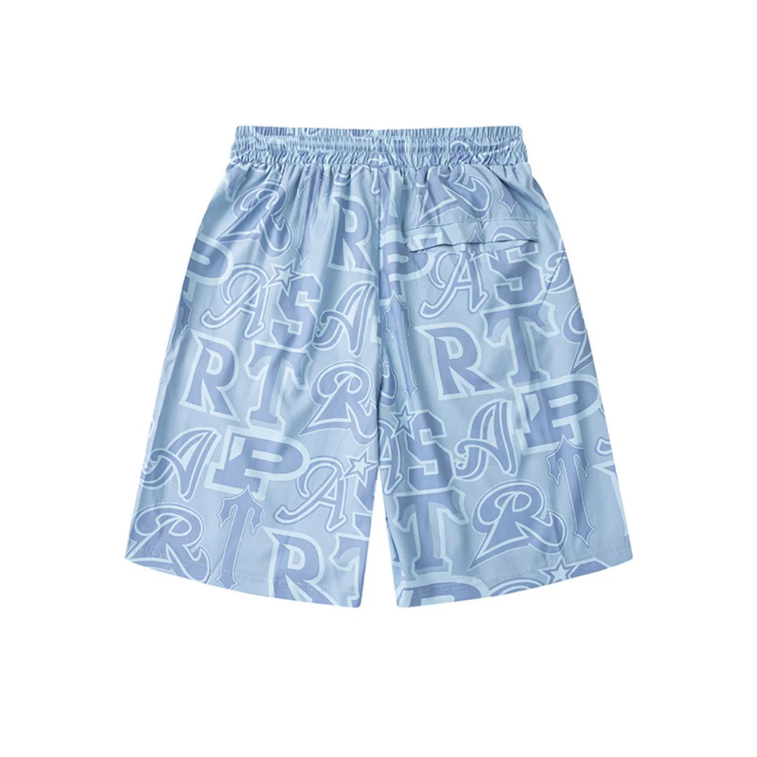 Trapstar Black Ice Decoded Shorts Herren – Stilvolle Baumwoll-Freizeithose Sportlich Bequem