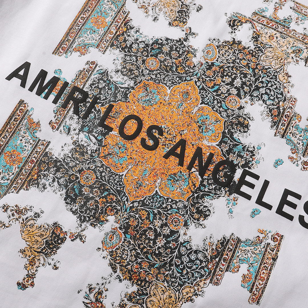 Amiri Luxus T-Shirt: Exklusiver Rock'n'Roll LA Street Style für Herren