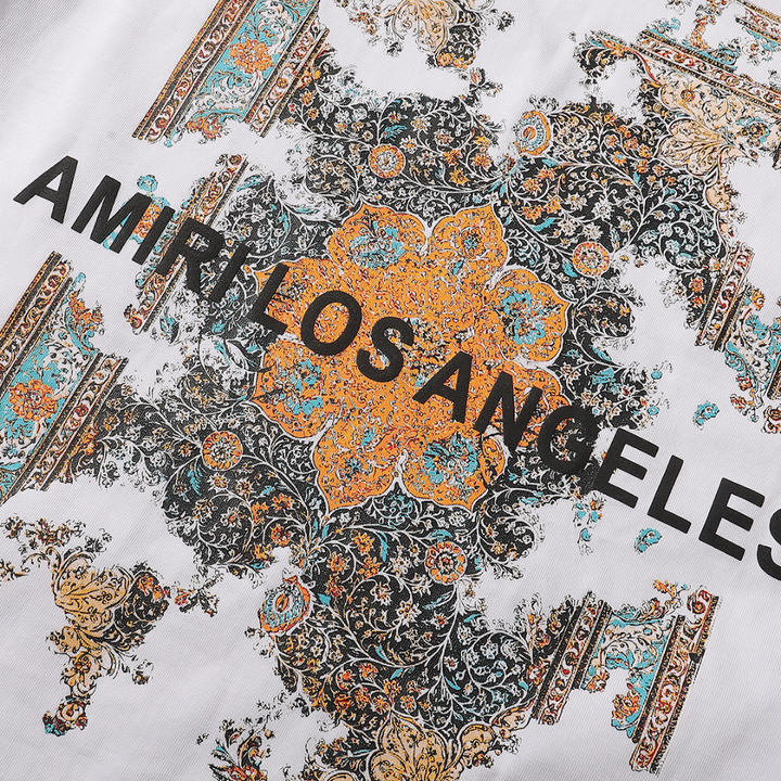 Amiri Luxus T-Shirt: Exklusiver Rock'n'Roll LA Street Style für Herren