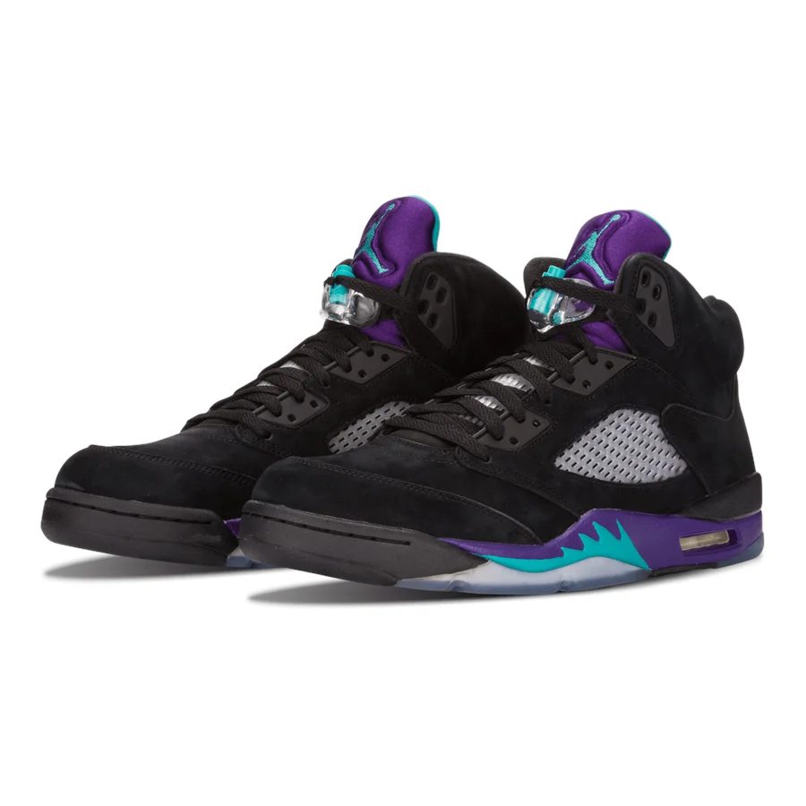 Air Jordan 5 Retro 'Black Grape' Kult-Sneaker – Stilvoller Herrenschuh mit Komfort