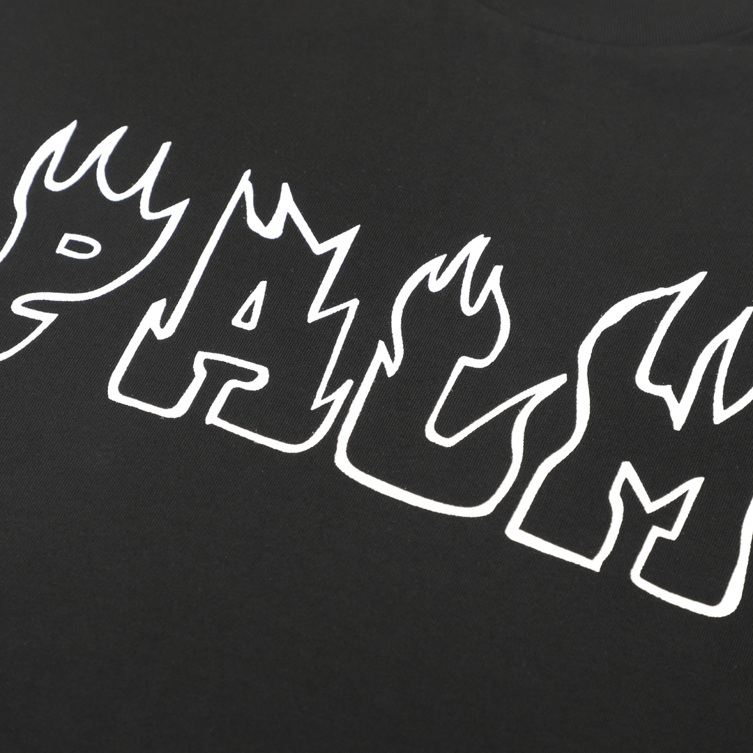 Palm Angels Totenkopf und Palmen T-Shirt: Stylisches Baumwollshirt für Streetwear-Fans