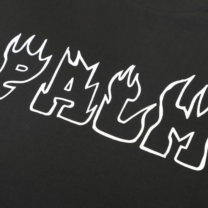 Palm Angels Totenkopf und Palmen T-Shirt: Stylisches Baumwollshirt für Streetwear-Fans