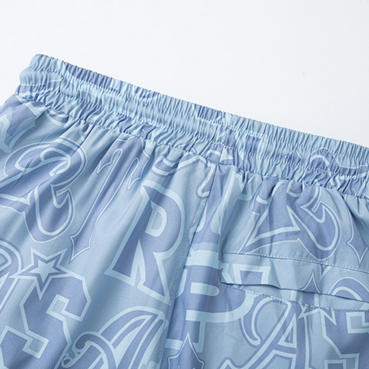 Trapstar Black Ice Decoded Shorts Herren – Stilvolle Baumwoll-Freizeithose Sportlich Bequem