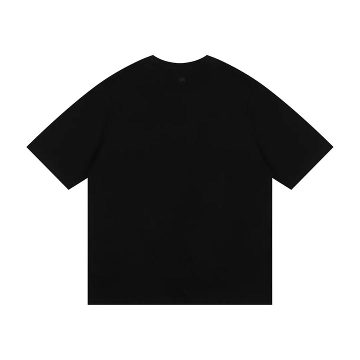 AMI Paris Unisex T-Shirt – Hochwertige Baumwolle, Herz-Logo, Französischer Stil