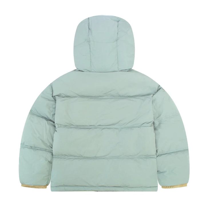 AMI Paris Blaue Pufferjacke: Stylisch, Warm, Hochwertig – Modernes Unisex-Design